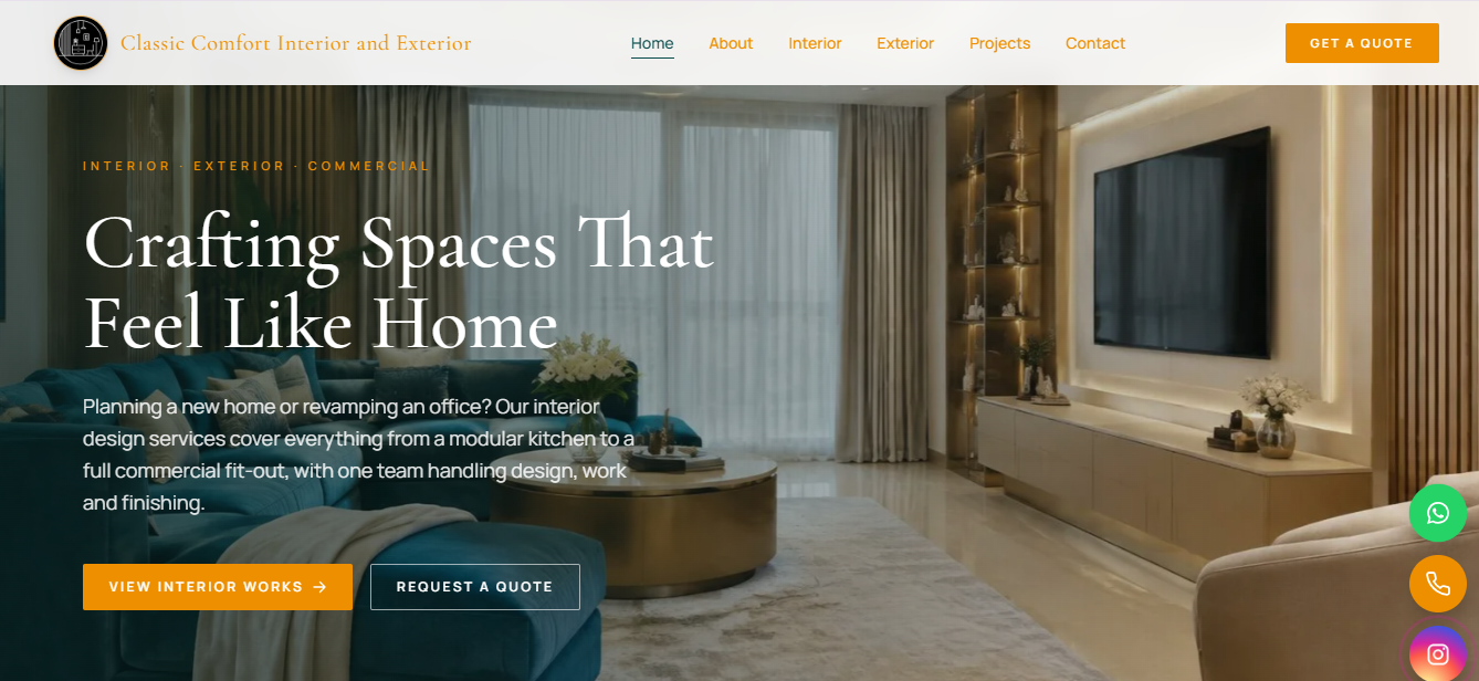 Classic & Comfort Interiors